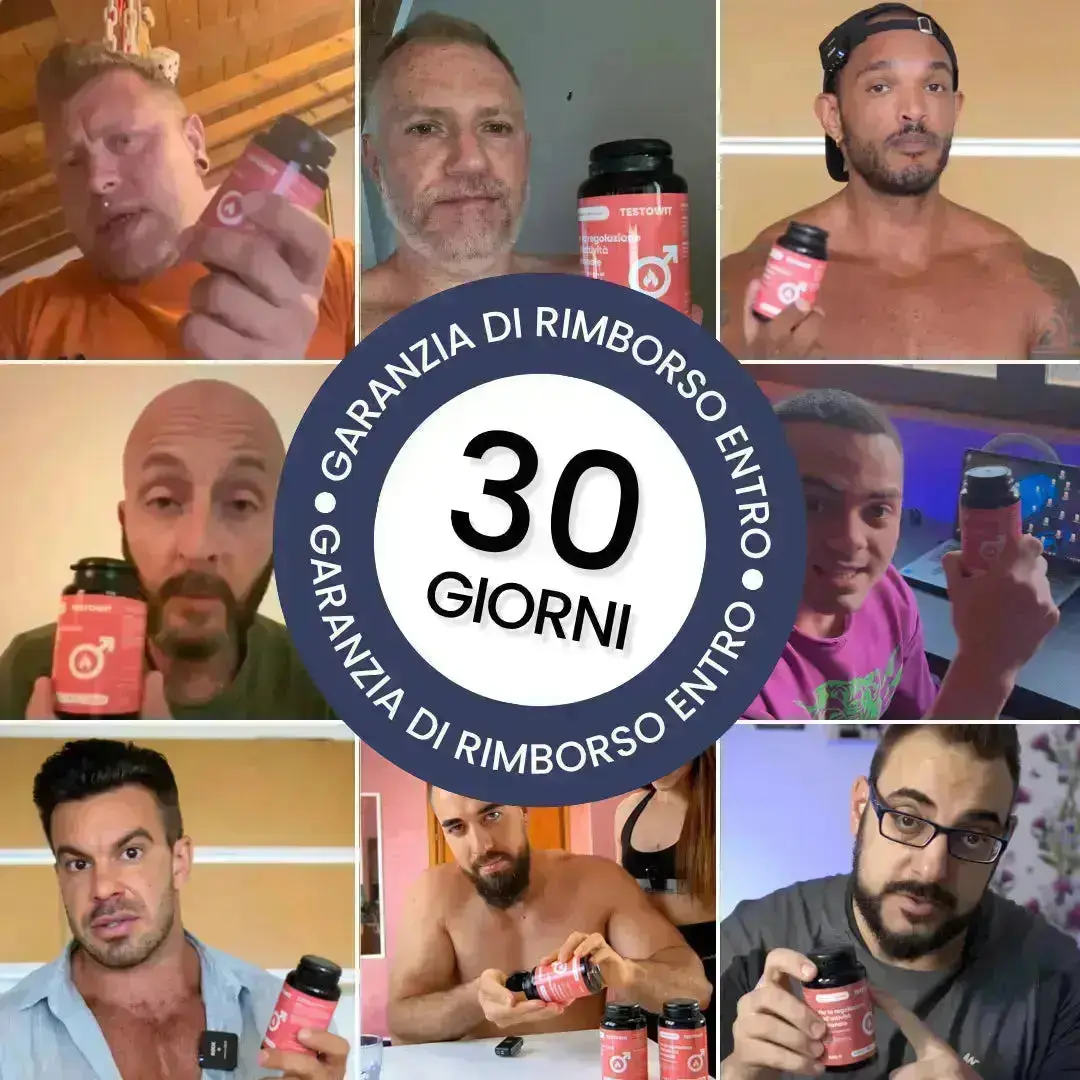 TESTOWIT - Regolazione ormonale 120 cps NEW! PROMO ORBIS Lifestyle