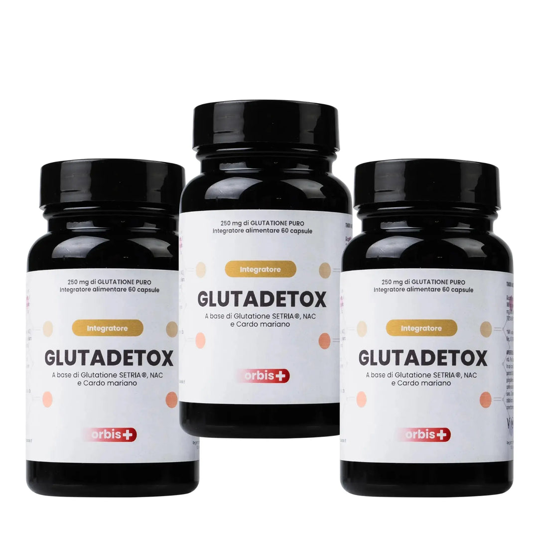 TEST - GLUTADETOX - Glutatione Setria® Puro con NAC (60 capsule) - New - ORBIS Lifestyle