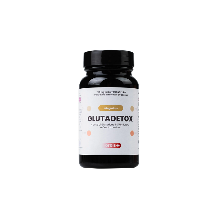TEST - GLUTADETOX - Glutatione Setria® Puro con NAC (60 capsule) - New - ORBIS Lifestyle