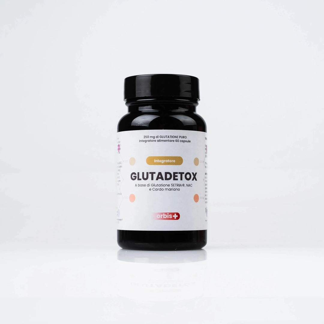 GLUTADETOX - Glutatione Setria® Puro con NAC (60 capsule) - ORBIS Lifestyle