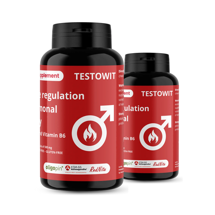 TESTOWIT - Regulación Hormonal - 120 cps ORBIS Lifestyle