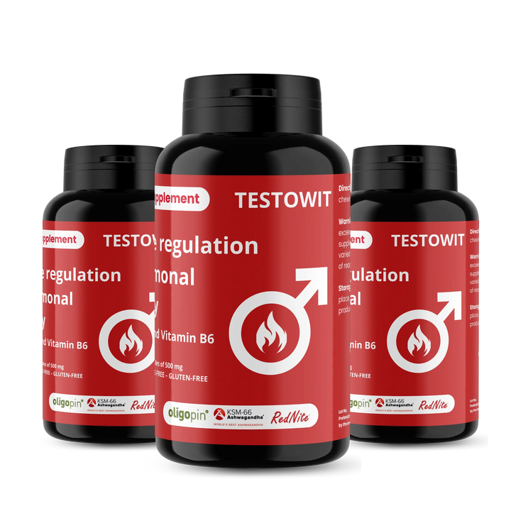TESTOWIT - Regulación Hormonal - 120 cps ORBIS Lifestyle