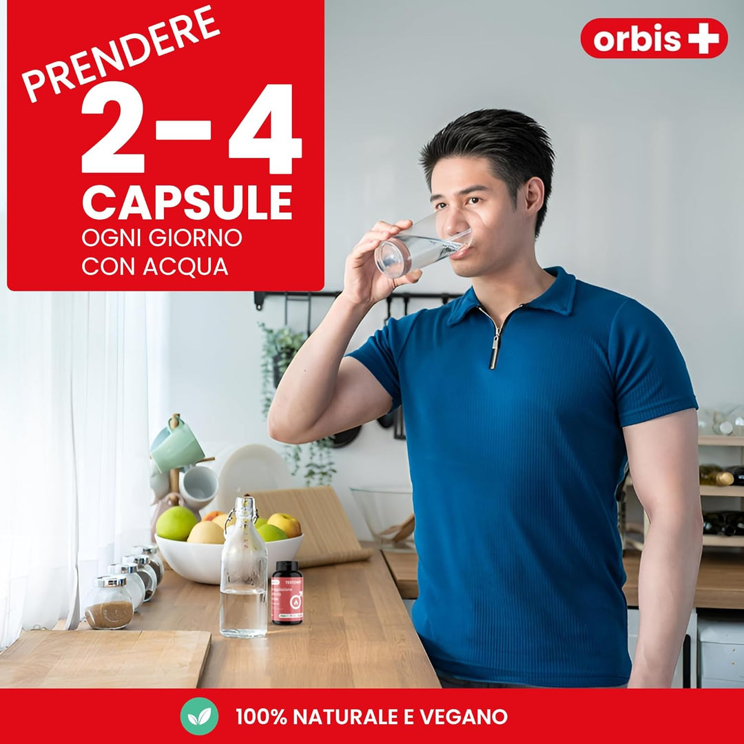 TESTOWIT - Regulación hormonal 120 cps - 1+1 - ORBIS Lifestyle