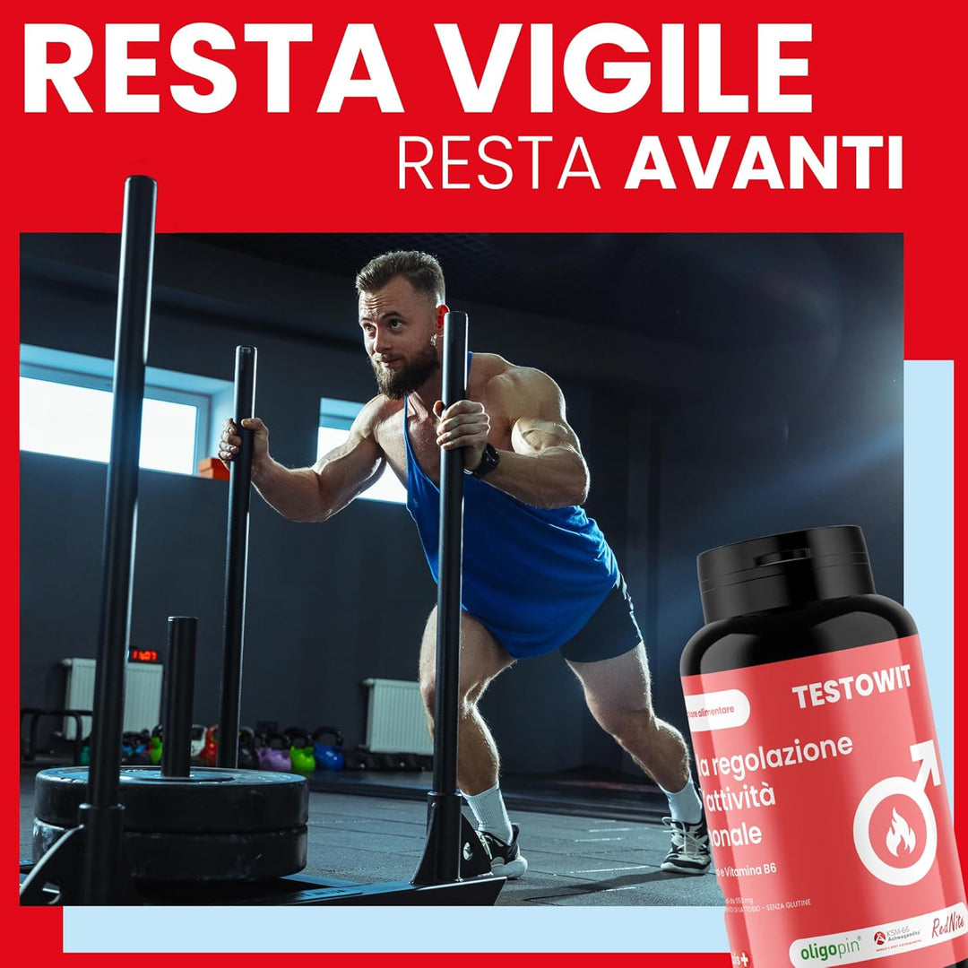 TESTOWIT - Regulación hormonal 120 cps - 2x1 - ORBIS Lifestyle