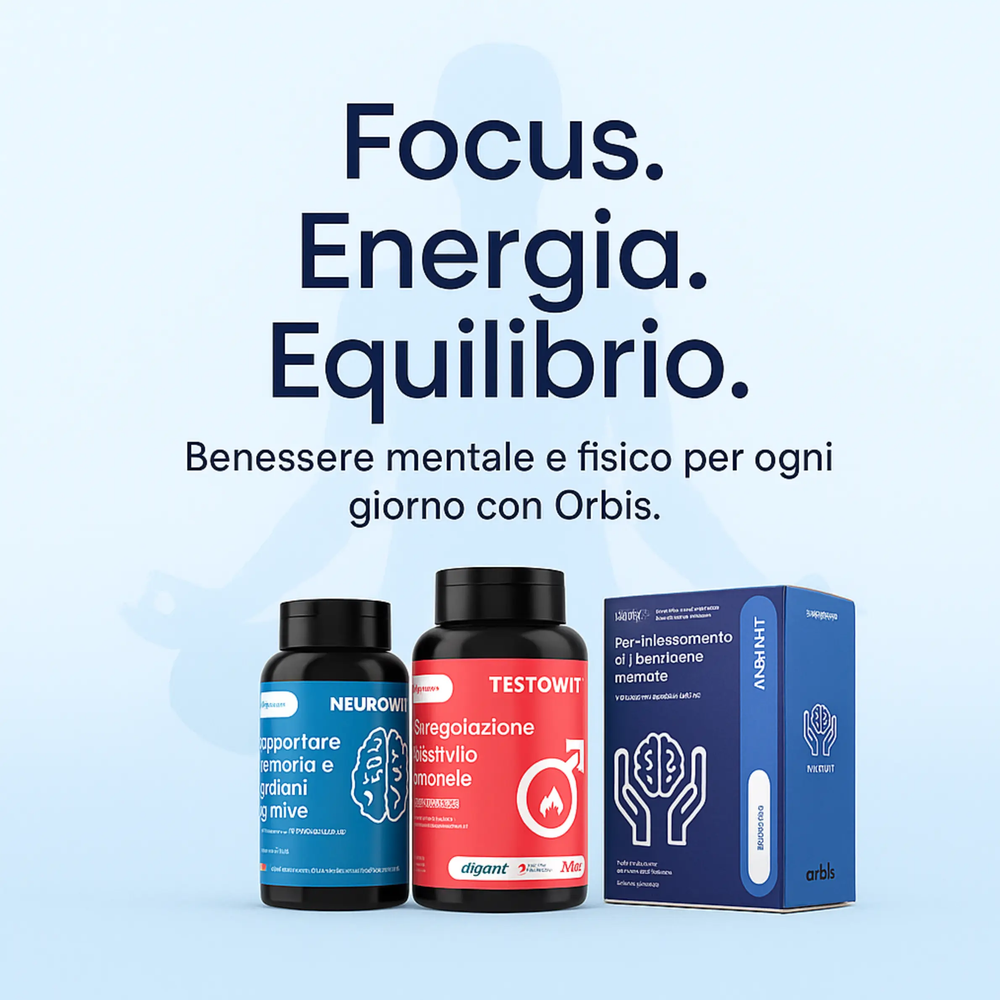 BFCM Exclusive Bundle - Limited Edition 2025 (1x TESTOWIT + 1x NEUROWIT + 1x ANSIWIT) ORBIS Lifestyle