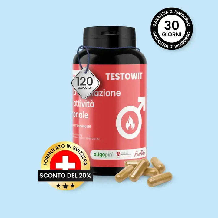 TESTOWIT - Regulación Hormonal 120 cps ¡NUEVO! PROMO ORBIS Lifestyle