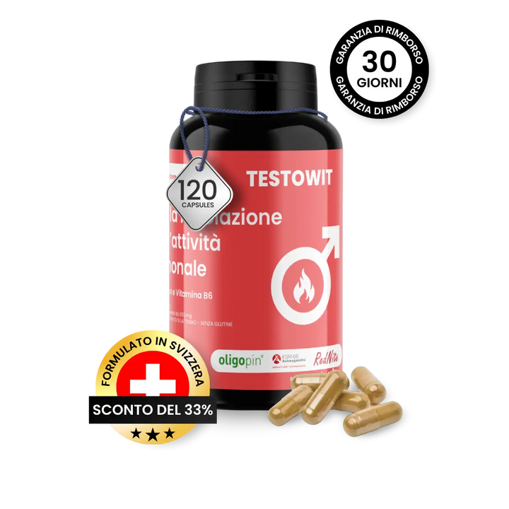 TESTOWIT - Regulación Hormonal 120 cps ¡NUEVA PROMO! ORBIS Estilo de vida
