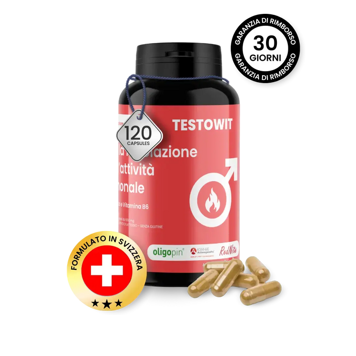 TESTOWIT - Regulación Hormonal 120 cps ¡NUEVO! PROMO SEPTIEMBRE 2+1 ORBIS Lifestyle