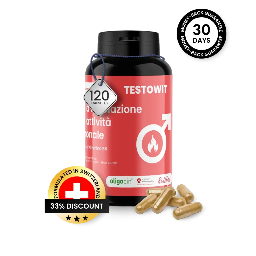 TESTOWIT - Regulación Hormonal 120 cps ¡NUEVA PROMO! ORBIS Estilo de vida