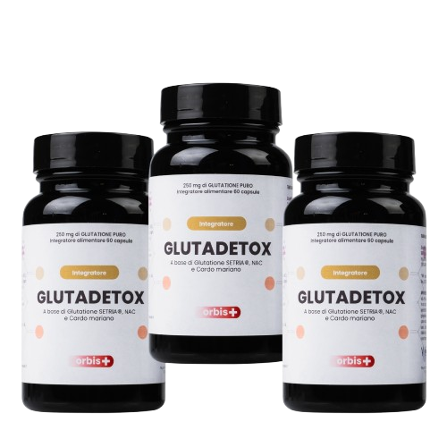 GLUTADETOX - Glutatión Setria® Puro con NAC (60 cápsulas) - ORBIS Lifestyle