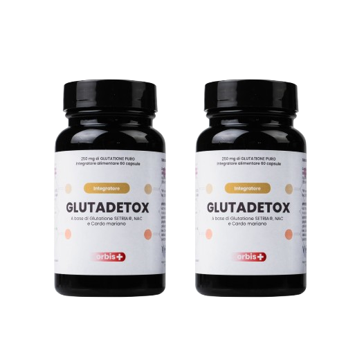 GLUTADETOX - Glutatión Setria® Puro con NAC (60 cápsulas) - ORBIS Lifestyle