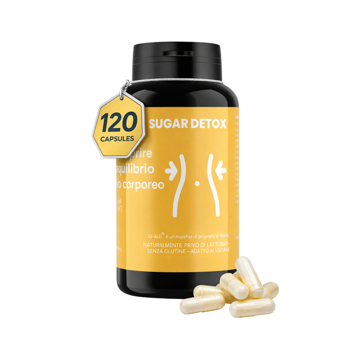SUGAR DETOX - Integratore per l'Equilibrio del Peso Corporeo (120 cps)