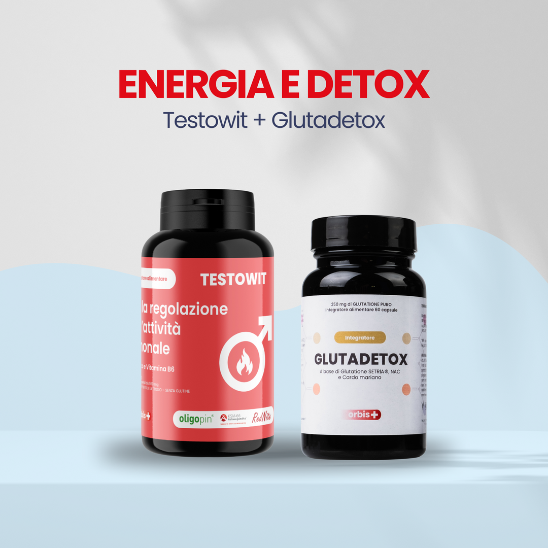 ENERGÍA Y DETOX: 1x TESTOWIT + 1x GLUTADETOX 🌿⚡ - ORBIS Lifestyle