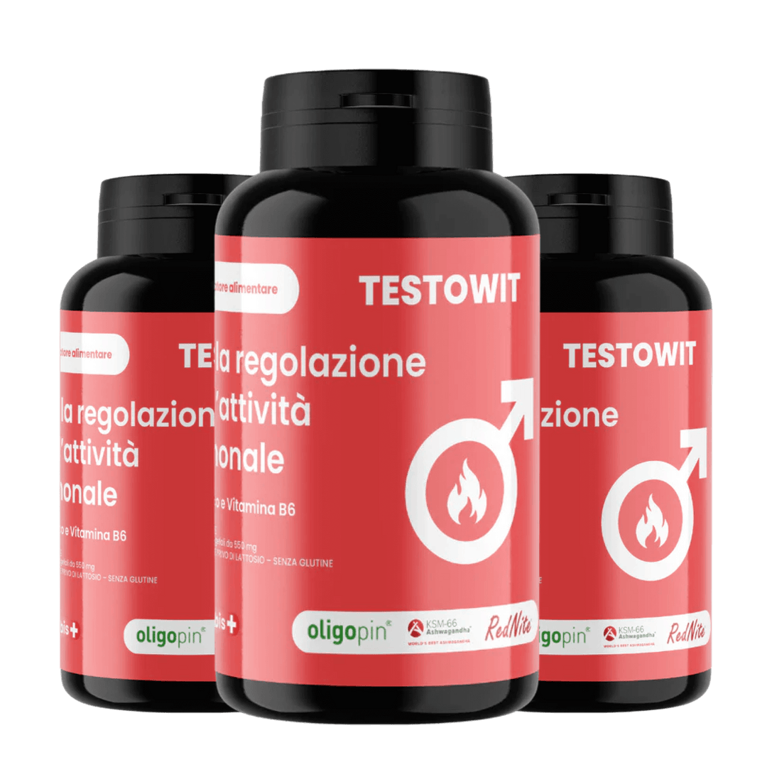 TESTOWIT - Regulación hormonal 120 cps - 3x2 - ORBIS Lifestyle