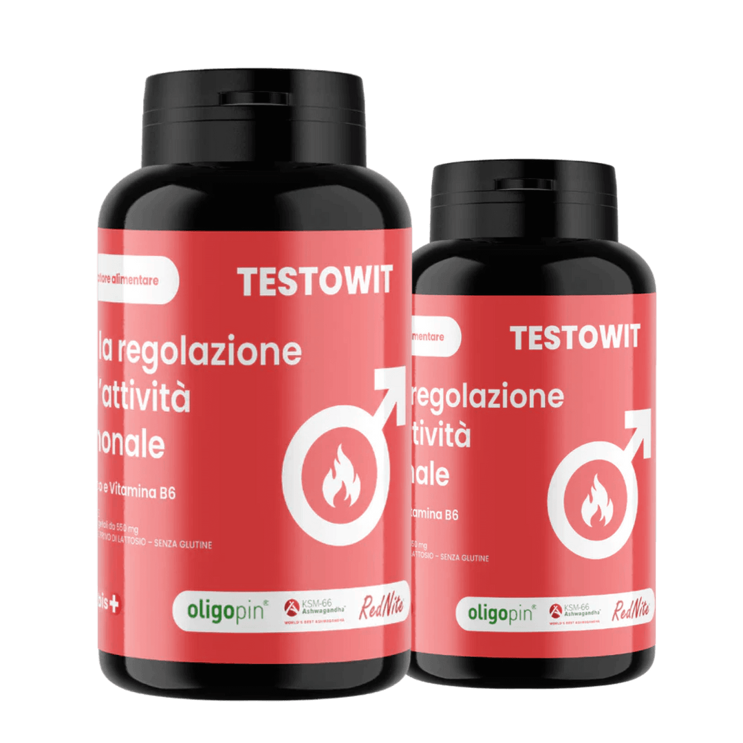 TESTOWIT - Regulación Hormonal - 120 cps - ORBIS Lifestyle