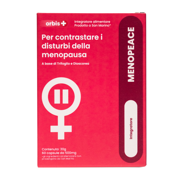 MENOPEACE - Para los Trastornos de la Menopausia (60 cápsulas) - ORBIS Lifestyle