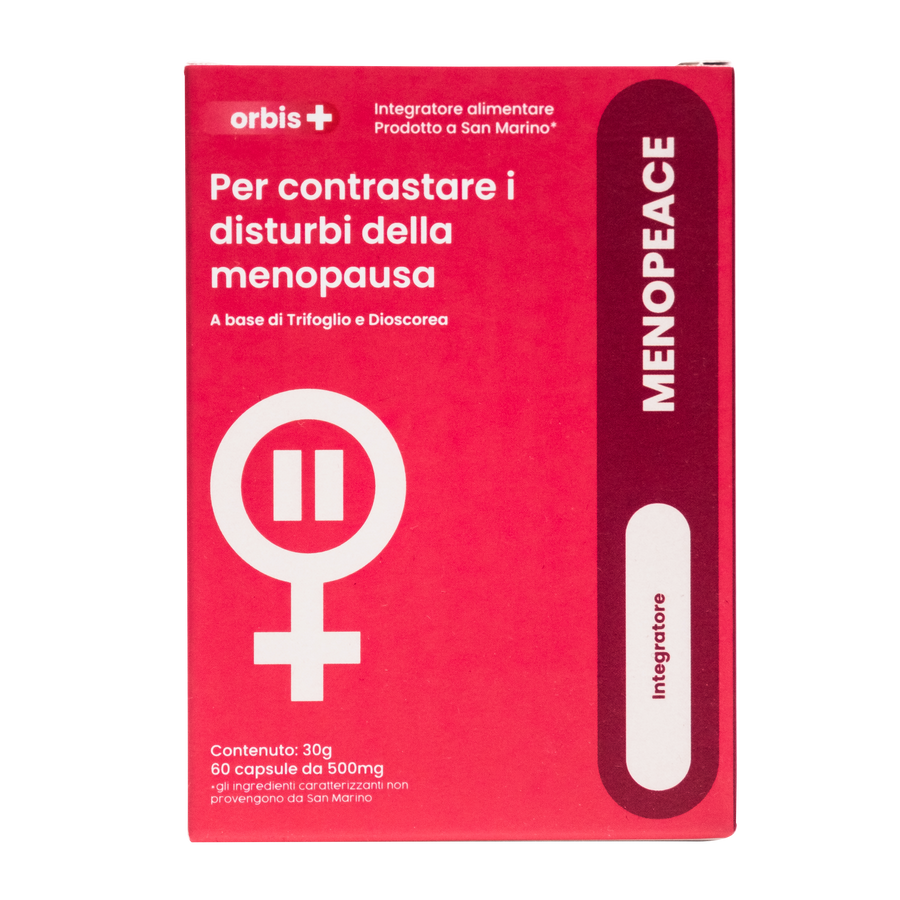 MENOPEACE - Para los Trastornos de la Menopausia (60 cápsulas) - ORBIS Lifestyle
