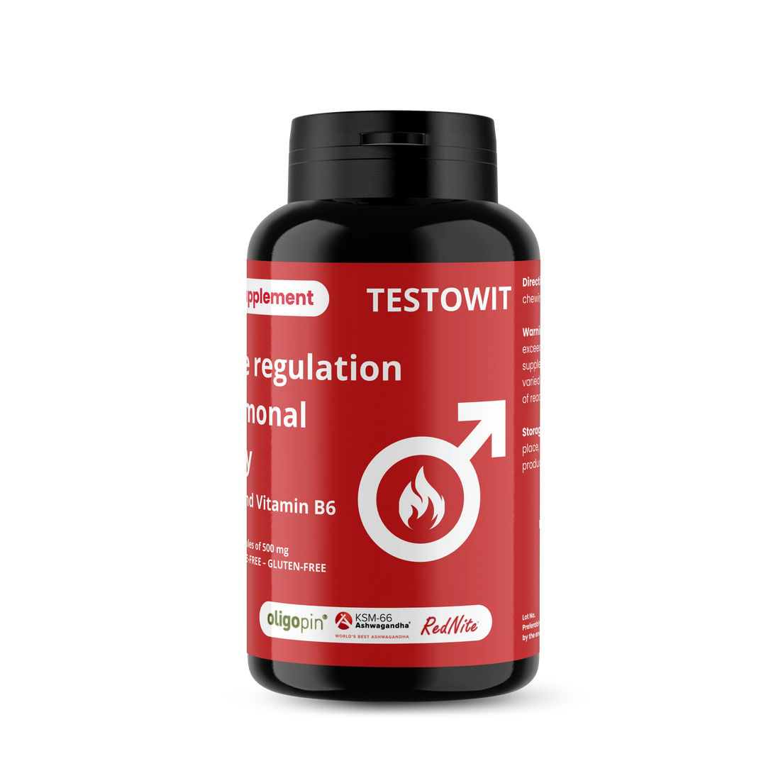 TESTOWIT - Regulación Hormonal - 120 cps - ORBIS Lifestyle