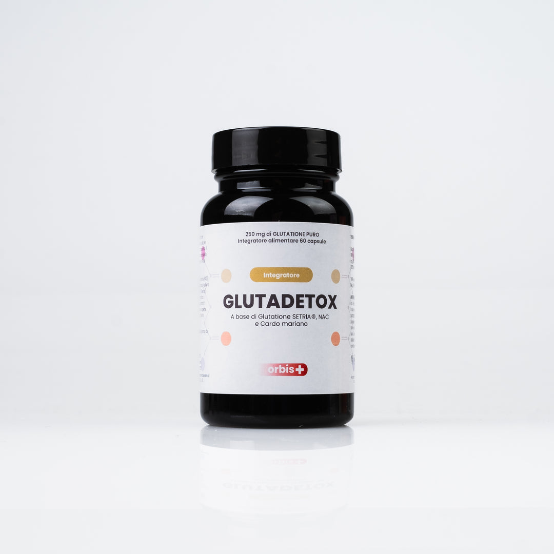 GLUTADETOX - Glutatión Setria® Puro con NAC (60 cápsulas) - ORBIS Lifestyle