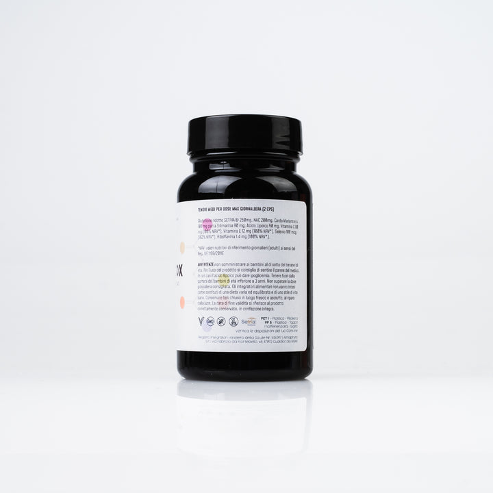 GLUTADETOX - Glutatión Setria® Puro con NAC (60 cápsulas) - ORBIS Lifestyle