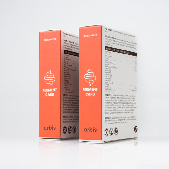 FERMENTCARB - Enzimas digestivas y probióticos (30 cápsulas) - ORBIS Lifestyle