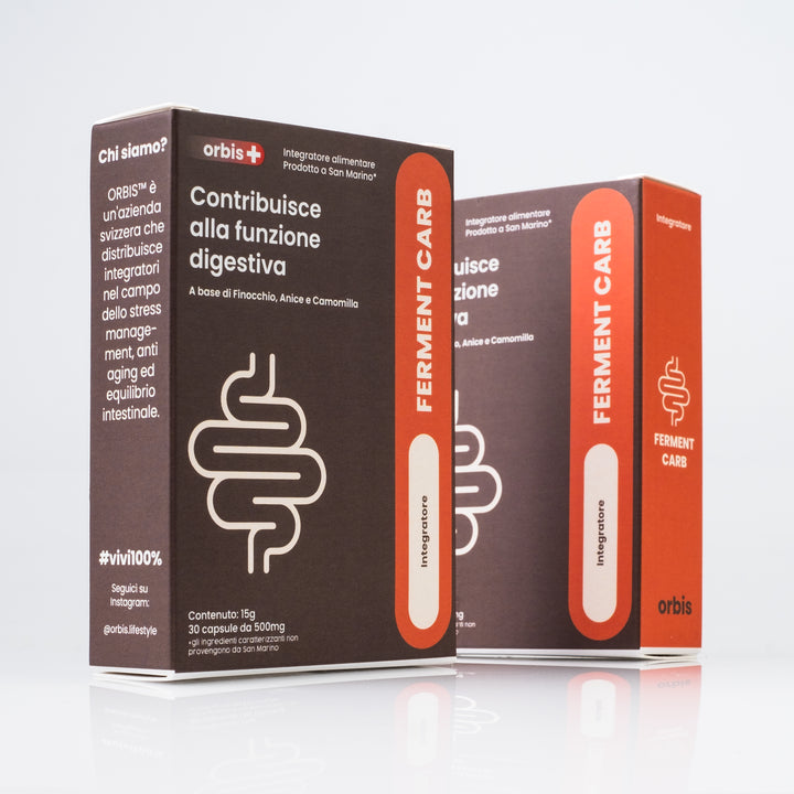 FERMENTCARB - Enzimas digestivas y probióticos (30 cápsulas) - ORBIS Lifestyle