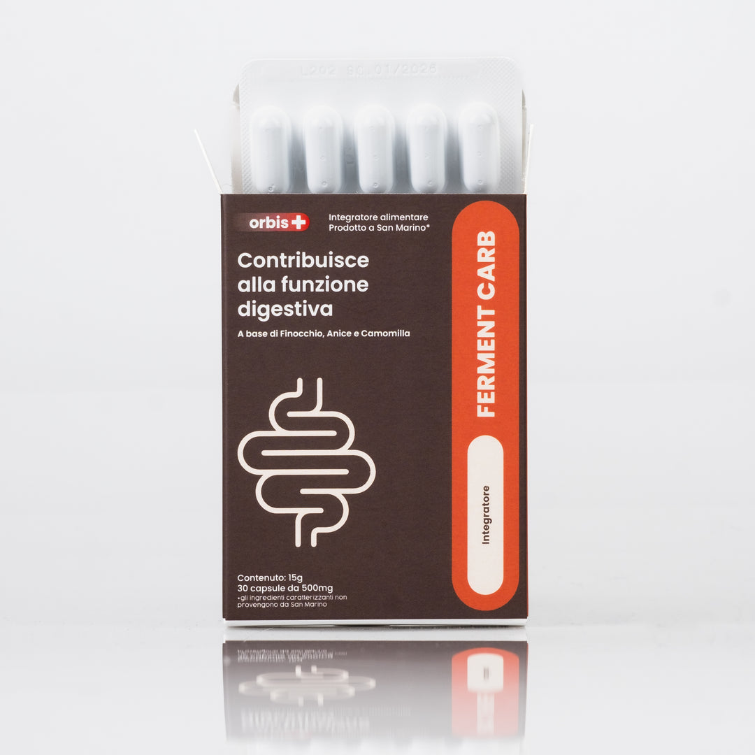 FERMENTCARB - Enzimas digestivas y probióticos (30 cápsulas) - ORBIS Lifestyle