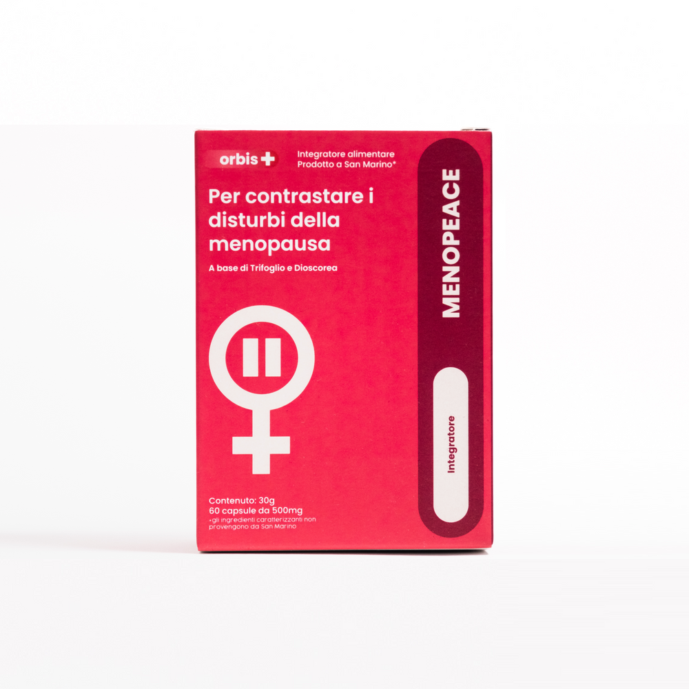 MENOPEACE - Para los Trastornos de la Menopausia (60 cápsulas) - ORBIS Lifestyle