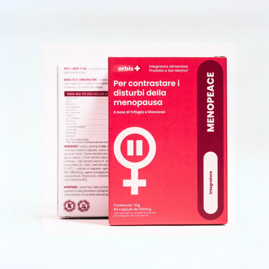 MENOPEACE - Para los Trastornos de la Menopausia (60 cápsulas) - ORBIS Lifestyle